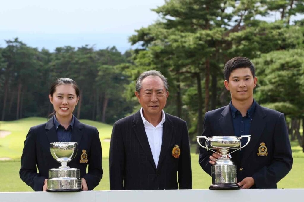 日本学生ゴルフ選手権の優勝者